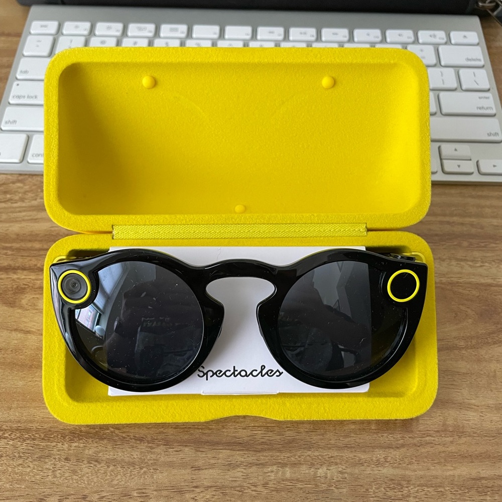 Spectacles Snapchat Sunglasses Case and Cord Included.